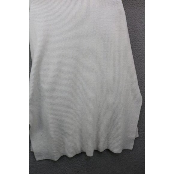 Crown & Ivy Cowl Neck Sleeveless Sweater Tunic-Hi Lo-XL-New w/Tags-Minimalist - Picture 8 of 9